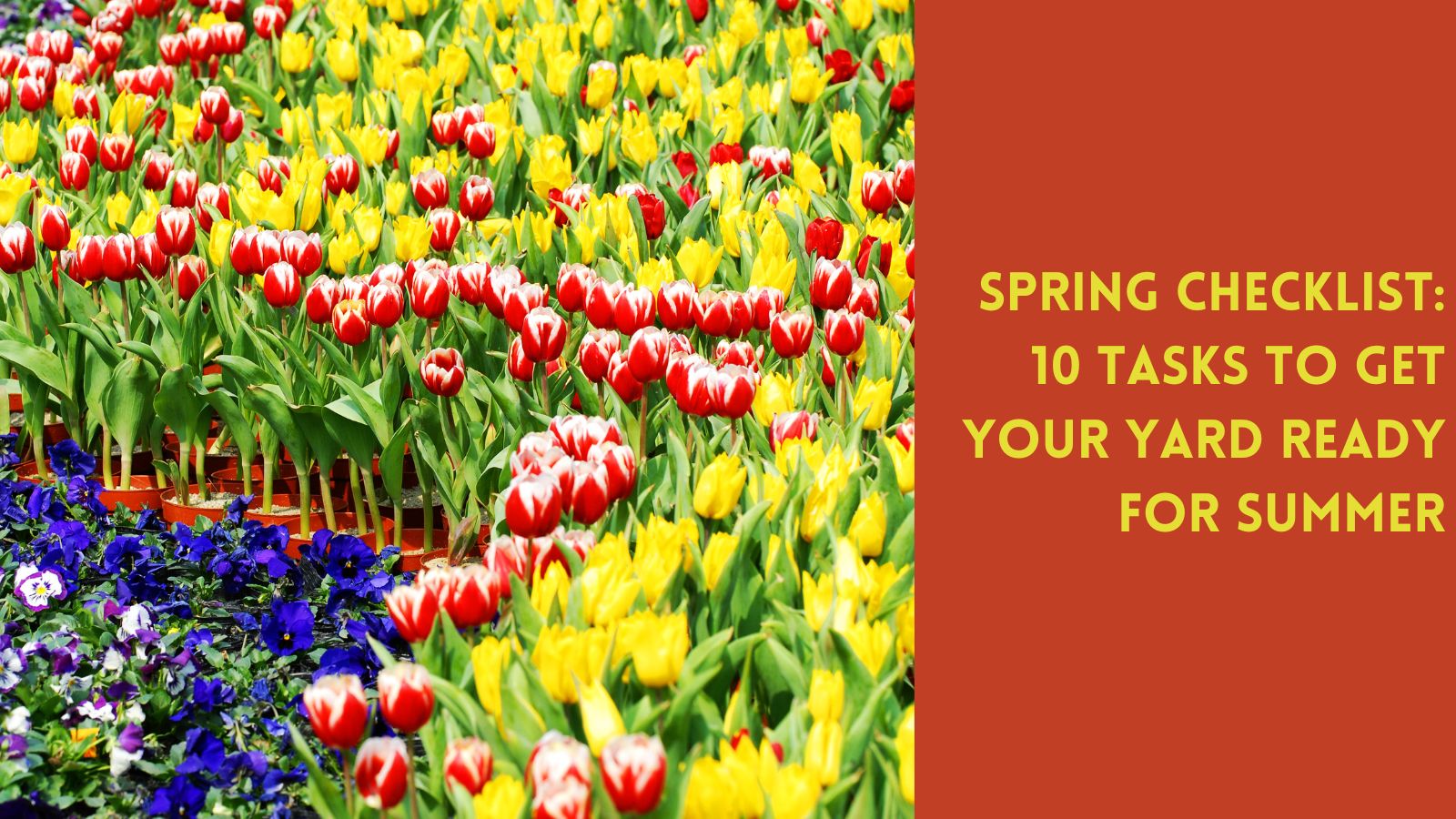 Spring Checklist Get summerready Tayloe's Lawn Care Services