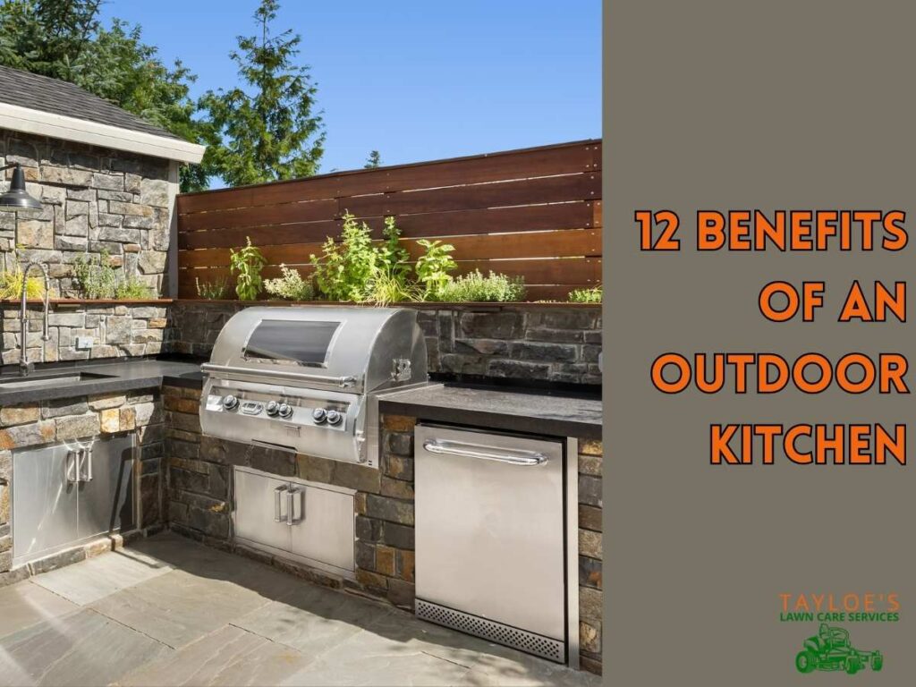 outdoor kitchen benefits