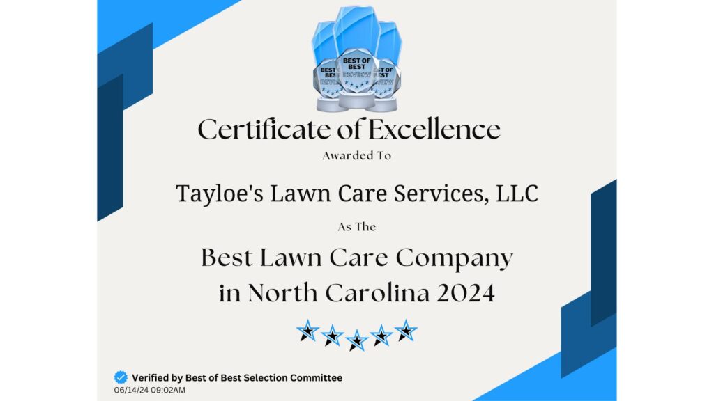 best of the best lawn care in north carolina