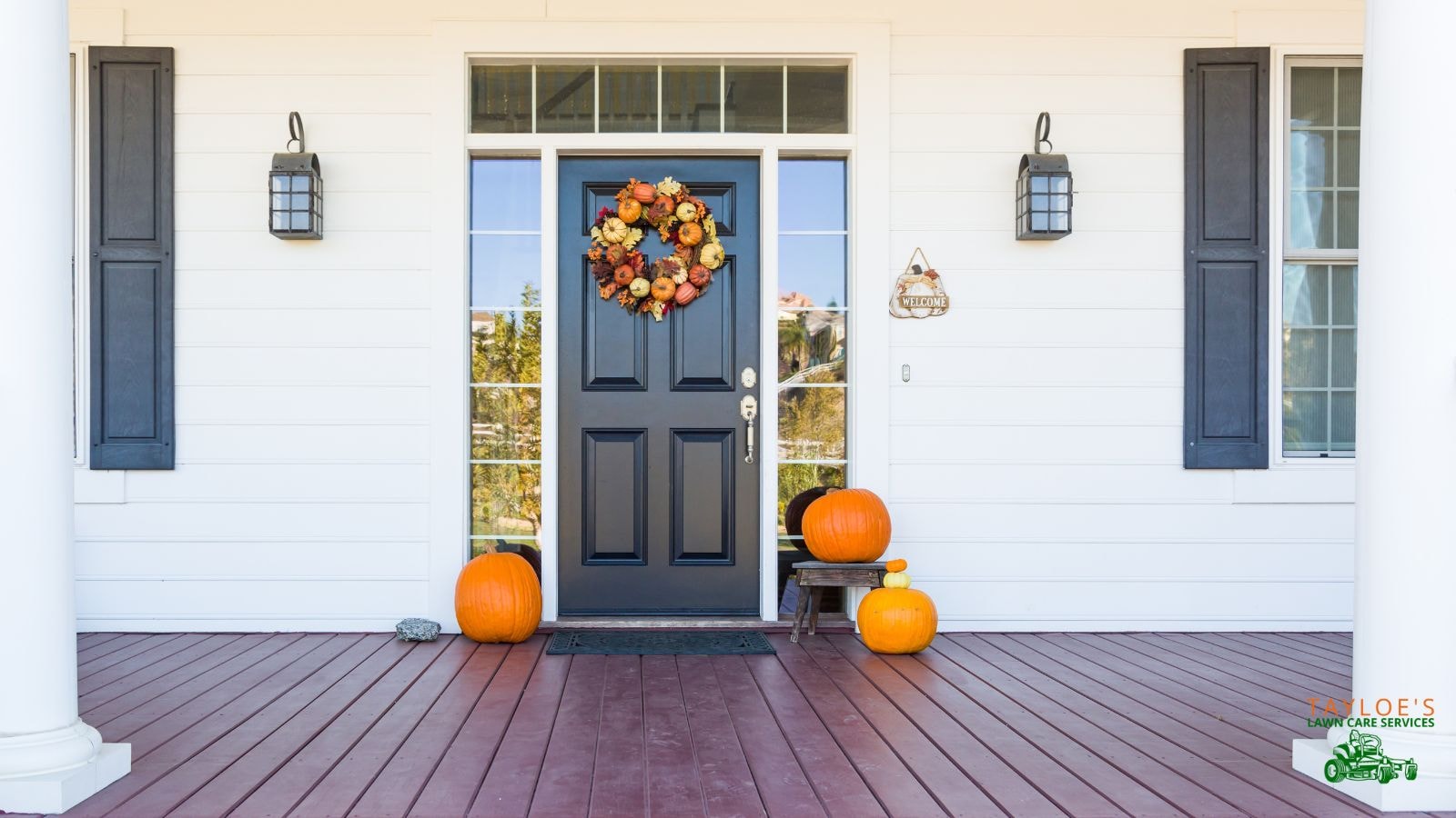 fall decorations door wreath