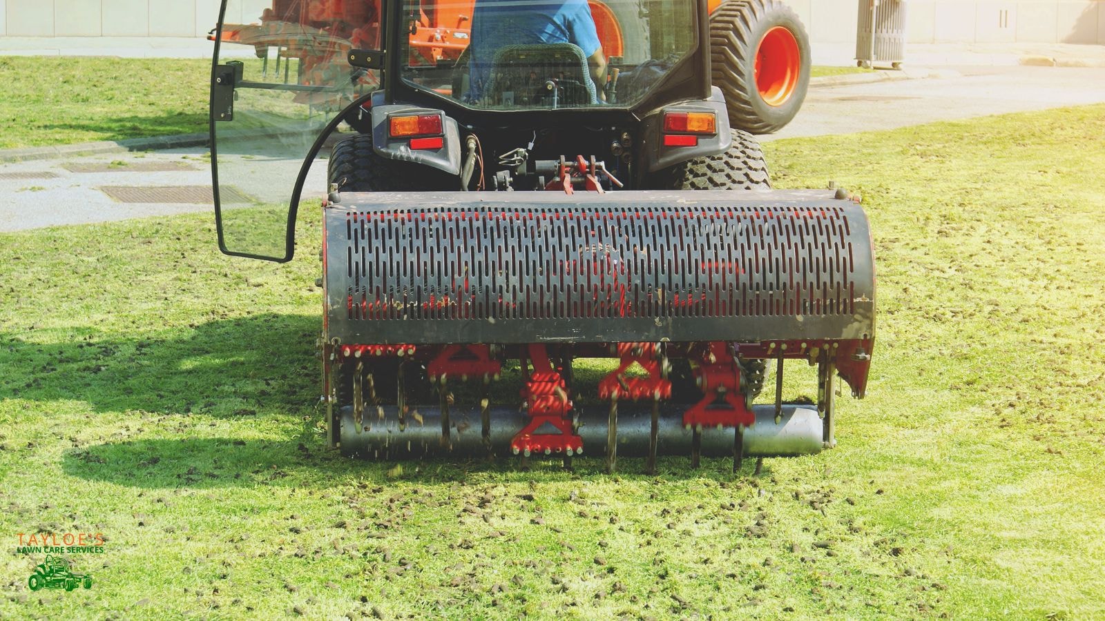 aerate the lawn