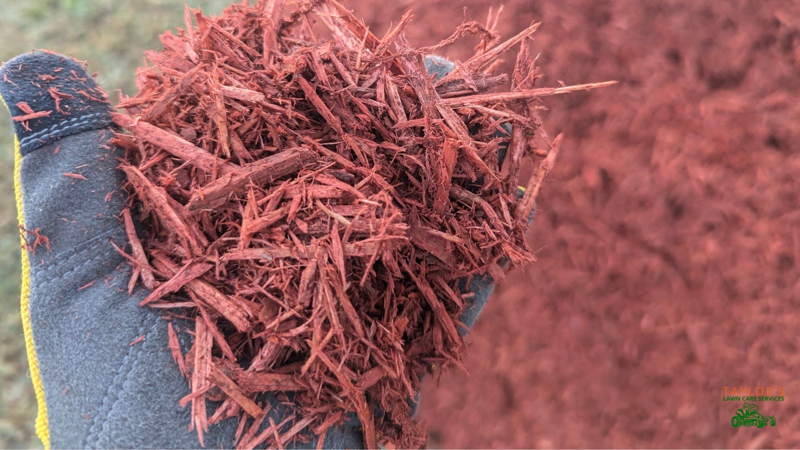 red mulch: why choose red color for your landscape and yard